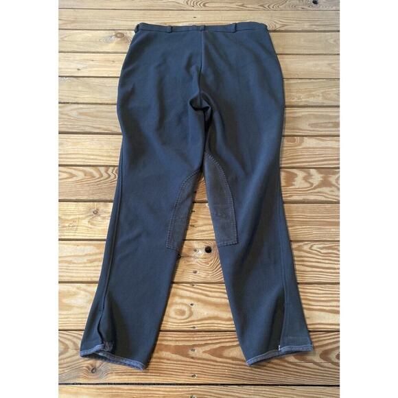 Tuffrider Knee Patch Riding Pants Size 34 Women’s Gray - Picture 2 of 8